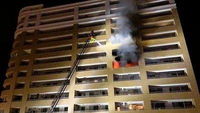 JR佐世保駅近くのマンション9階で火災「モバイル充電器が燃えた」と通報《長崎》(長崎国際テレビ)