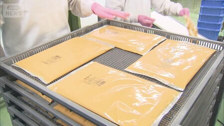 タマゴ価格高騰で“備蓄卵”に注目…長期保存できる液卵とは 物価高の2025年(テレビ朝日系(ANN))