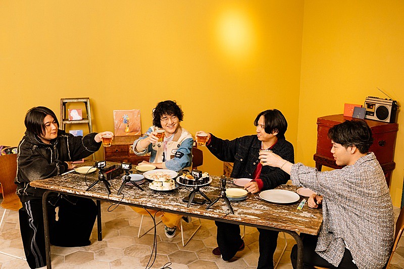 マカロニえんぴつ、MTVで“忘年会”特番放送