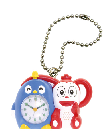 こらしょの時計 進研ゼミ 小学講座」の「めざましコラショ」がミニチュアマスコットに