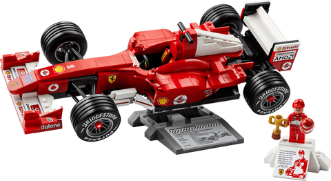 F1の黄金時代が蘇る! レゴ、「Ferrari F2004 & ミハエル・シューマッハ