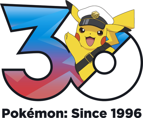 ポケモン】「アニポケ」からも30周年をお祝い！ キャプテンピカチュウ