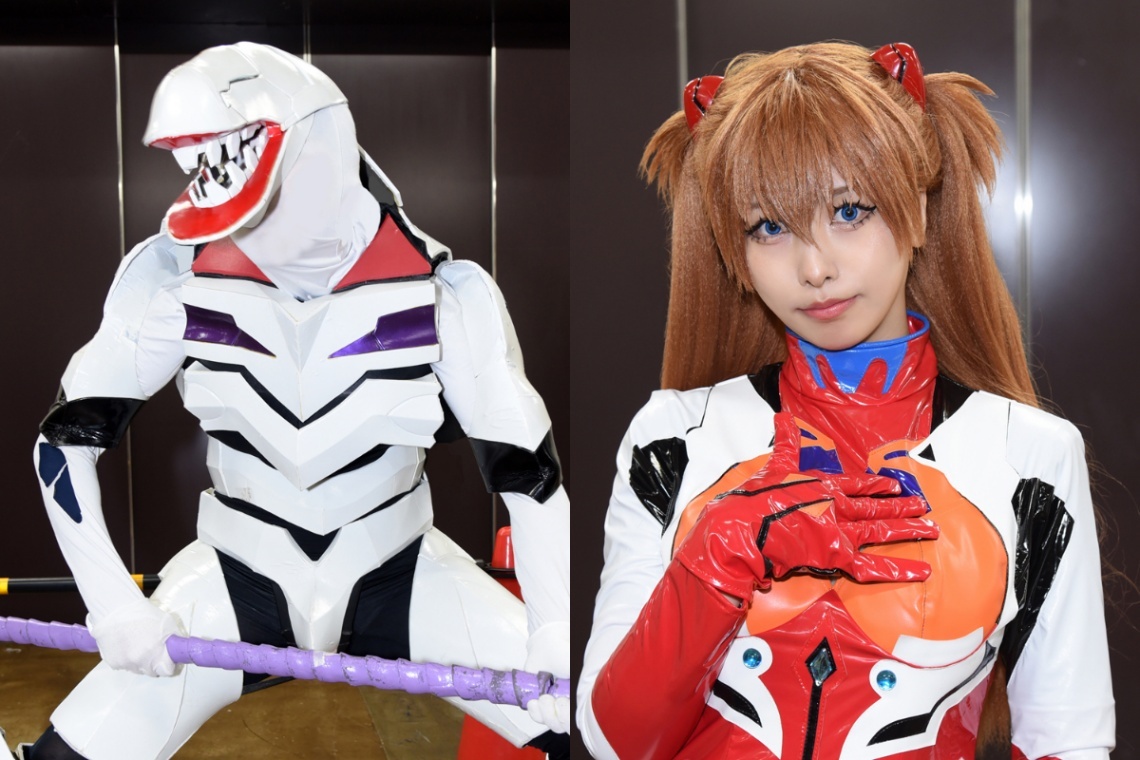 ソムタム田井のコスプレリポート＞ハイレグスーツの「エヴァンゲリオン