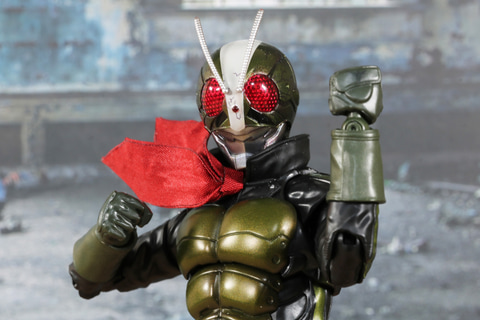 S.H.Figuarts（真骨彫製法） 仮面ライダー2号／一文字隼人（仮面