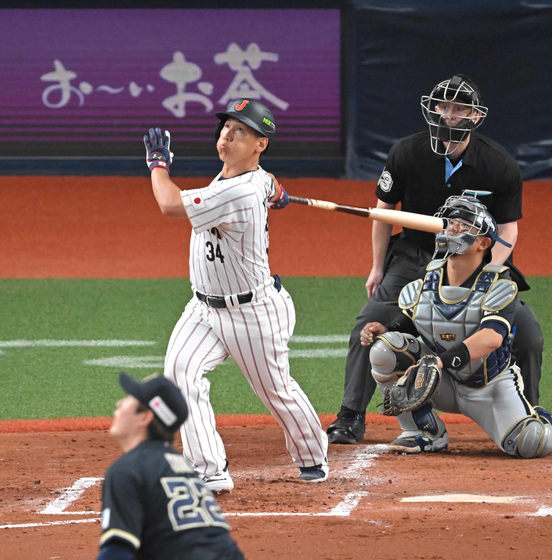 侍ジャパン・吉田正尚 凱旋弾！特大5階席 メジャー組初アーチ