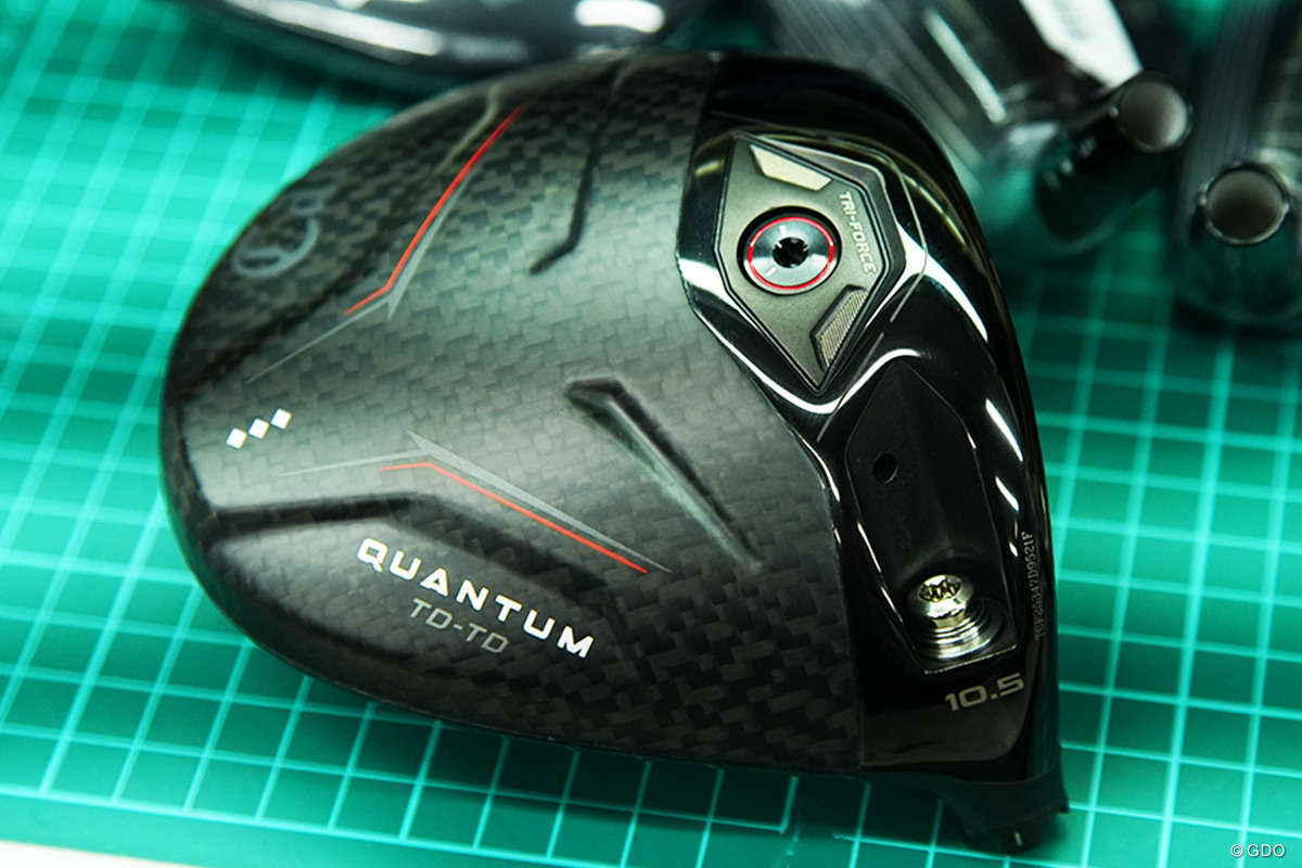 キャロウェイのツアーバンで未発表ヘッド「クアンタムTD TD」を発見