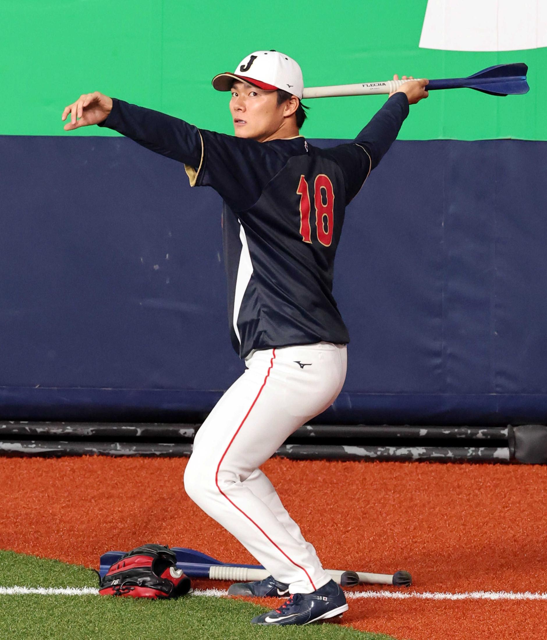 侍ジャパン・山本由伸 台湾斬り快幕「全力尽くす」6日、1次L第1戦