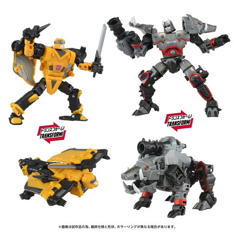 トランスフォーマータイムライン」にバンブルビーとメガトロンが豪華