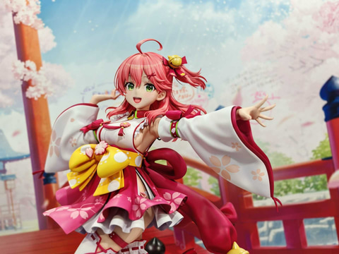 デザインココ、「さくらみこ」さんの1/1スケールフィギュア展示！ 1/7