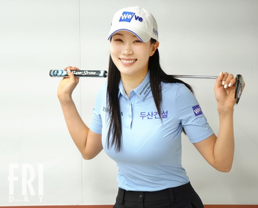 神スタイル″でファンを魅了…！韓国ゴルフ界セクシークイーン「私も日本