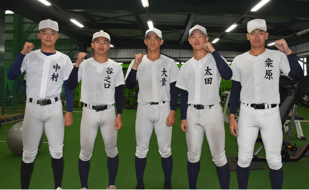 飛躍の春＞大垣日大 部員紹介／1 投手 母のカレー好物／「ゴロゴロ
