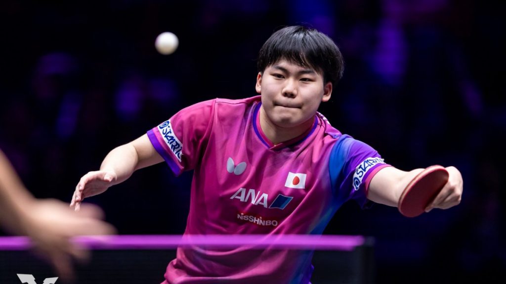 衝撃の中国越え 18歳・松島輝空が世界ランク1位・王楚欽を撃破＜卓球