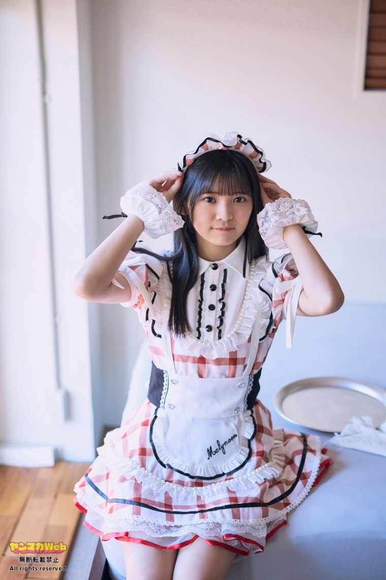 石井泉羽＞つばきファクトリー美少女が変身 寝ても覚めてもメイドです