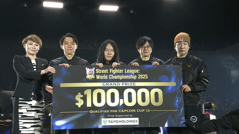 スト6】「SFL：WC2025」優勝はREJECT！ ときど・LeShar・ふ〜ど