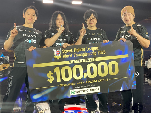 スト6】「SFL：WC2025」優勝チーム・REJECTインタビュー。CCを諦めSFL