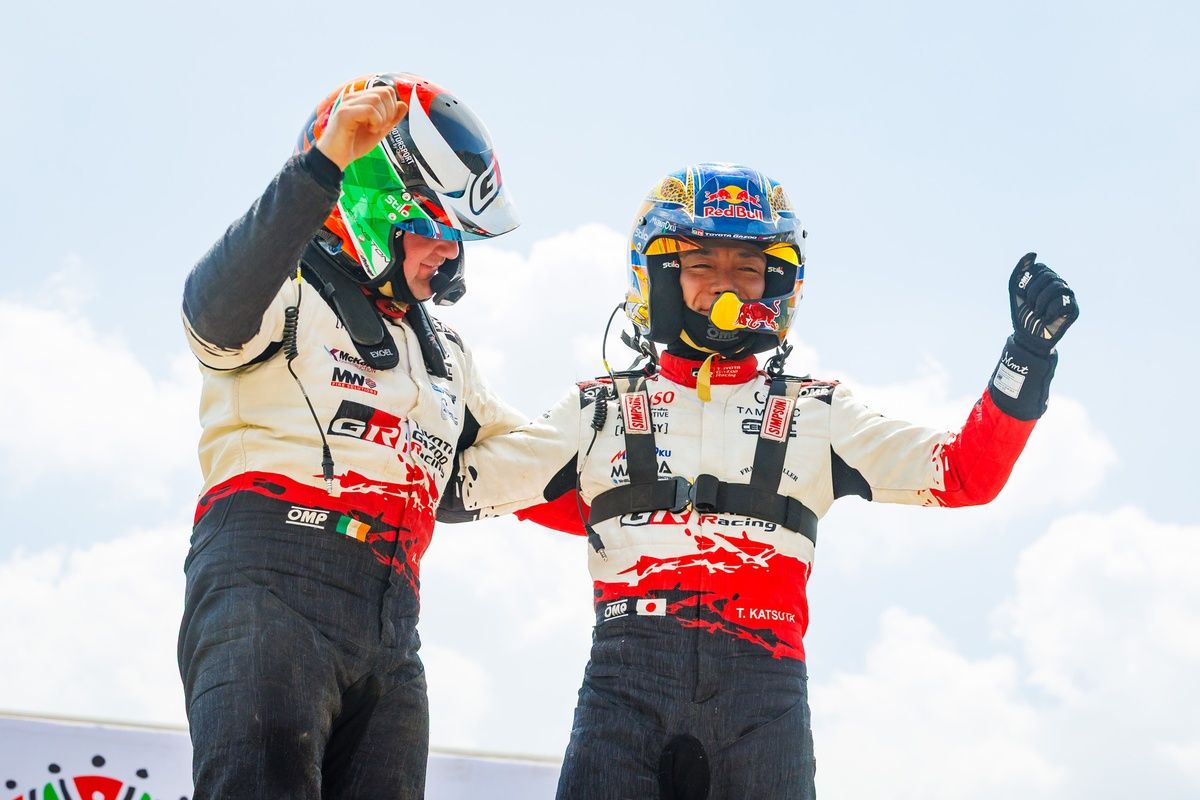 勝田貴元、待望のWRC初優勝果たした心境語る「重かったものが少し軽く