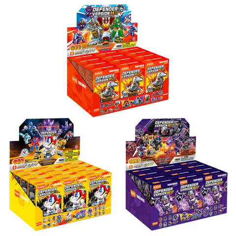トランスフォーマーの「ブロッキーズ」第4弾～6弾がタカラトミーモール