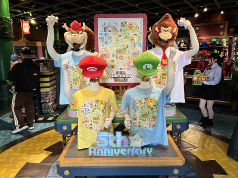 USJ】「スーパー・ニンテンドー・ワールド」5周年記念新グッズを撮り
