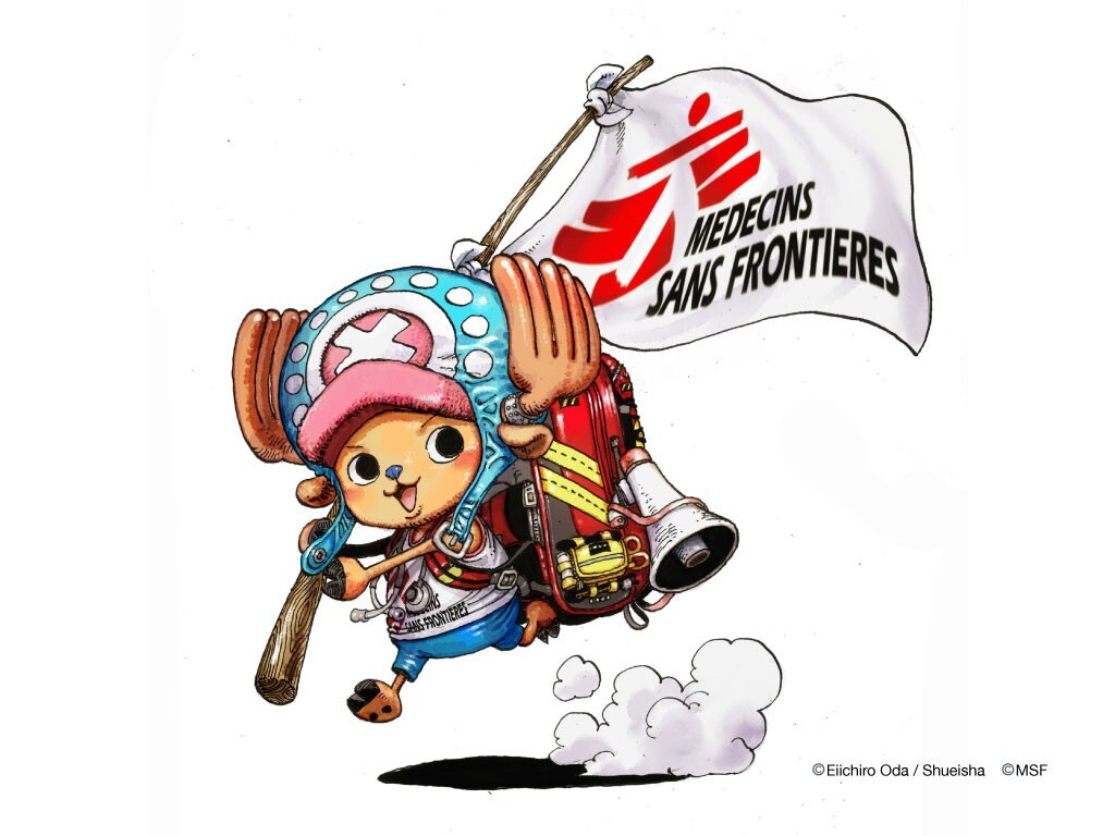 ONE PIECE＞チョッパーが国境なき医師団公認サポーター就任 尾田栄一郎