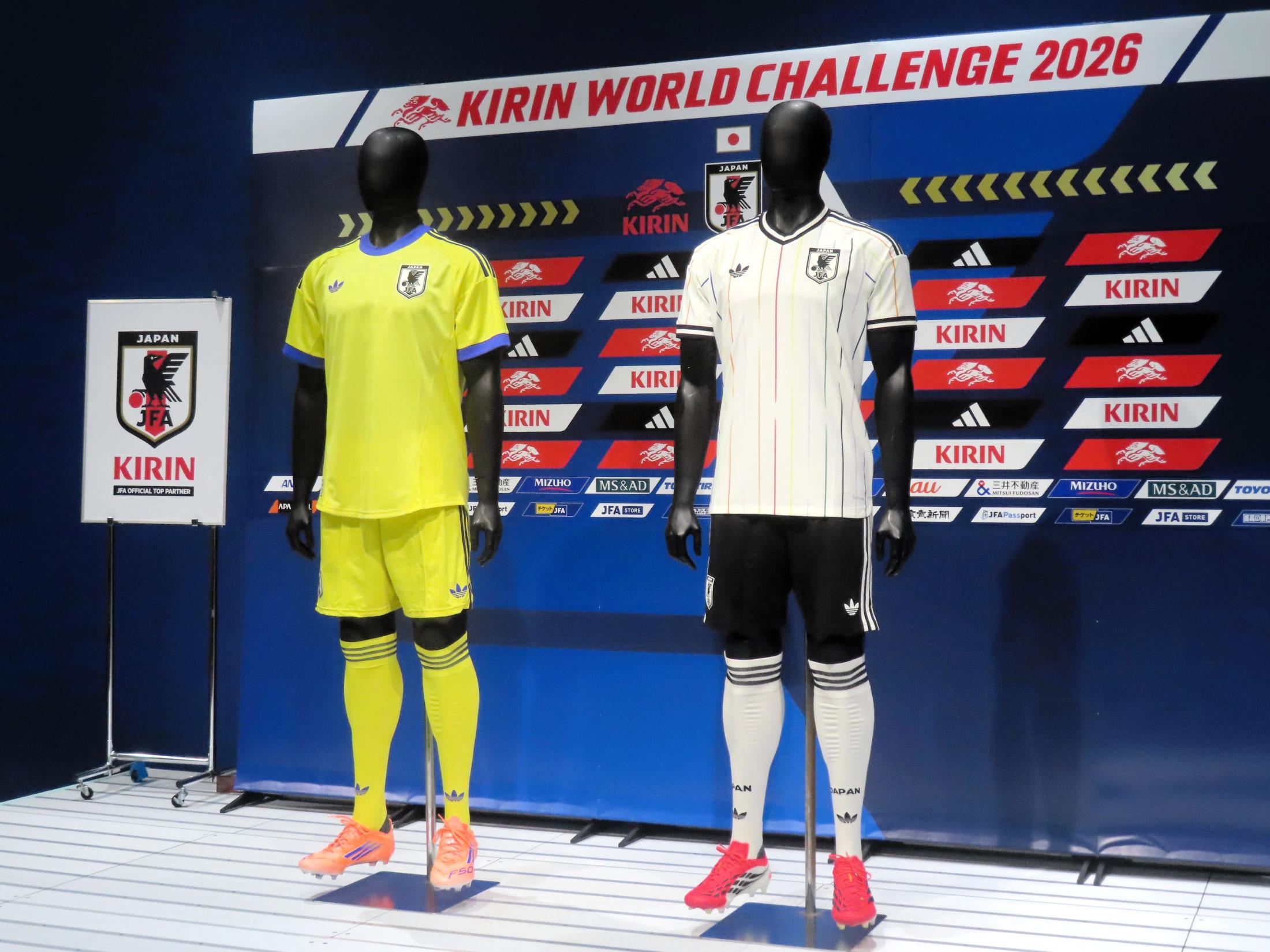 サッカー日本代表のアウェイユニホームが発表 コンセプトは
