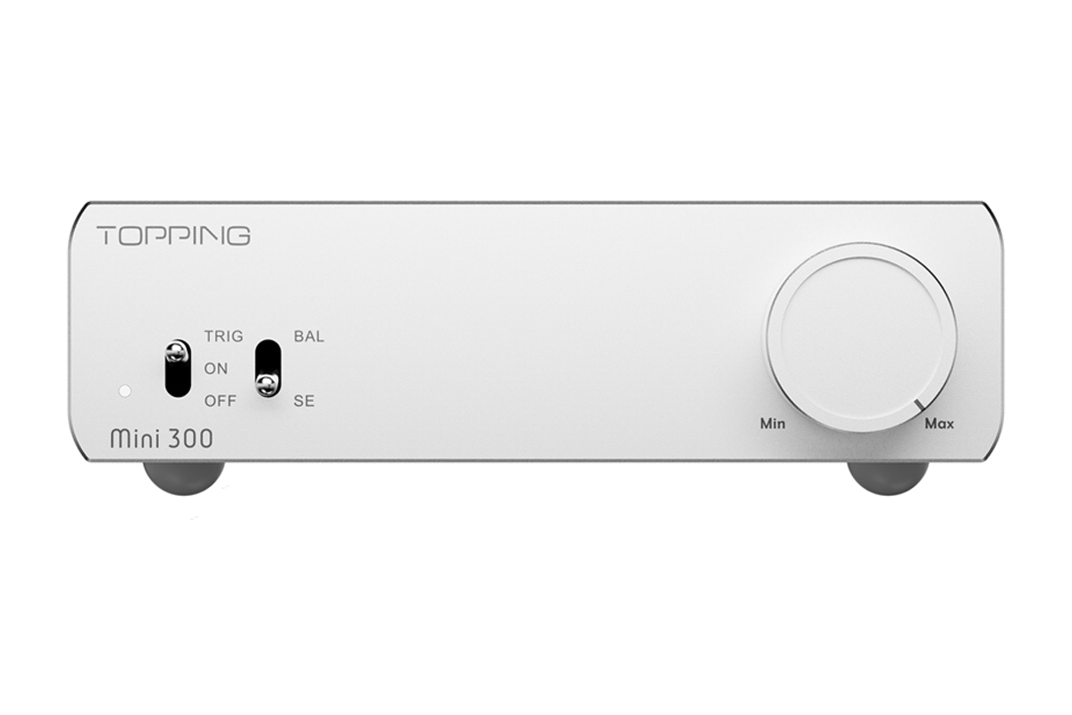 TOPPING、デスクトップ用途想定したコンパクトなパワーアンプ「Mini300