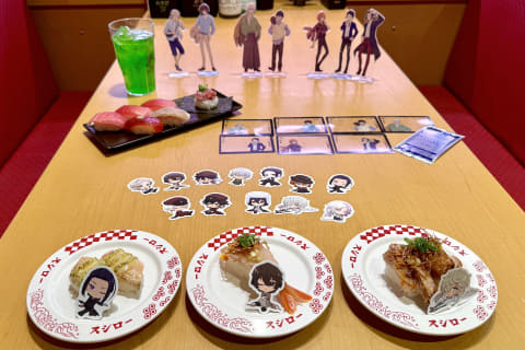 スシロー×「文豪ストレイドッグス」コラボ商品を撮り下ろし（GAME