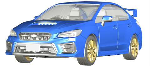 鉄道模型 WRX フジミ模型、「スバル WRX STI EJ20 Final Edition」など7月発売「カー