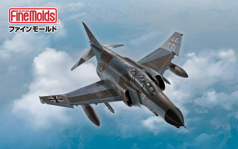 ファインモールドからドイツ空軍・海軍の「F-104G」「F-4F」1/72