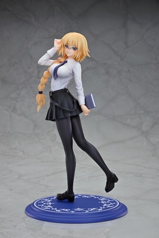Fate Apocrypha ジャンヌダルク　ルーラー　メイドカフェ　缶バッジ わんだらー、フィギュア「Fate/Apocrypha ルーラー(ジャンヌ・ダルク