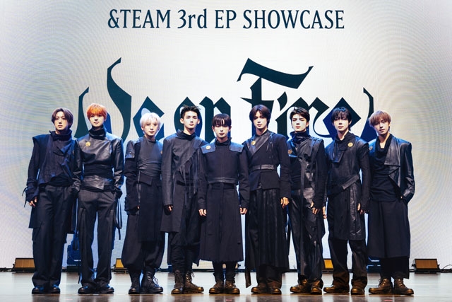 &TEAM、3rd EP発売記念ショーケース開催 「自分たちに火をつけた」9人