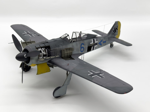 1/32 フォッケウルフ Fw 190 A-3」レビュー（HOBBY Watch） - Yahoo