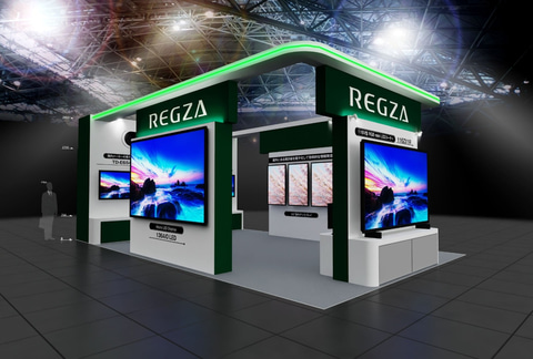 TVS REGZAがEDIX東京2026に出展、電子黒板やLEDディスプレイなどを展示