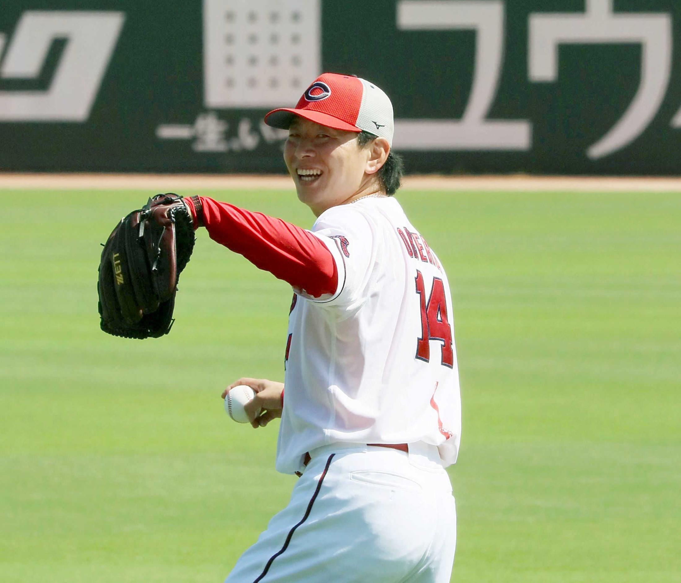 広島・大瀬良 「しっかり結果を」22日ヤクルト戦で今季初先発 34歳