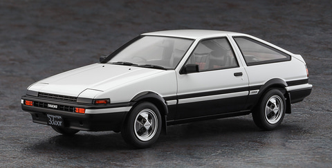 ハセガワ、プラモデル「トヨタ スプリンター トレノ AE86 GT APEX 前期