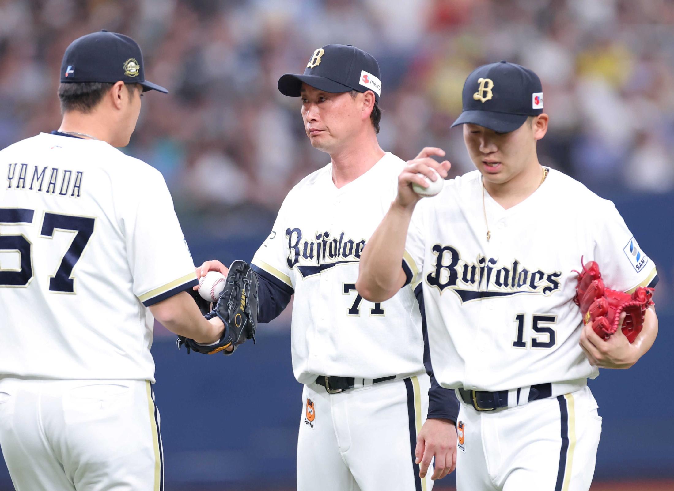 オリックスの京セラ連勝「11」でストップ 山崎追いつかれ椋木初失点