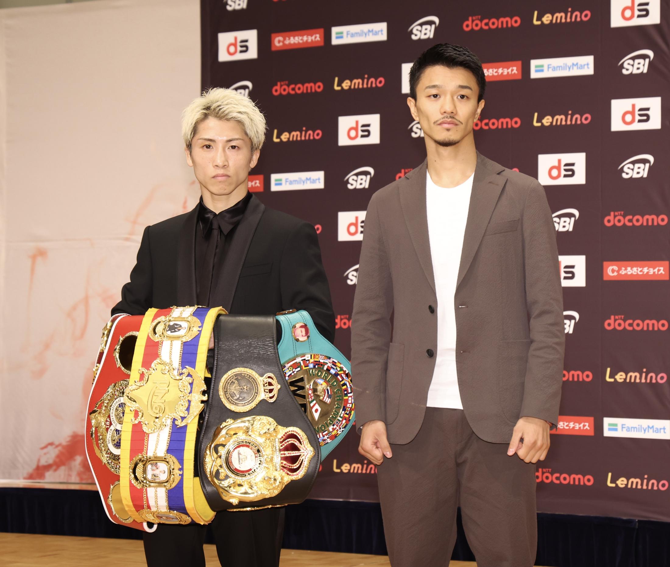 井上尚弥「やれること全てやった」中谷潤人「必ず勝利する」5・2東京