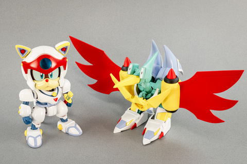 アニメ「キャッ党忍伝てやんでえ」よりヤッ太郎＆トリツックンが