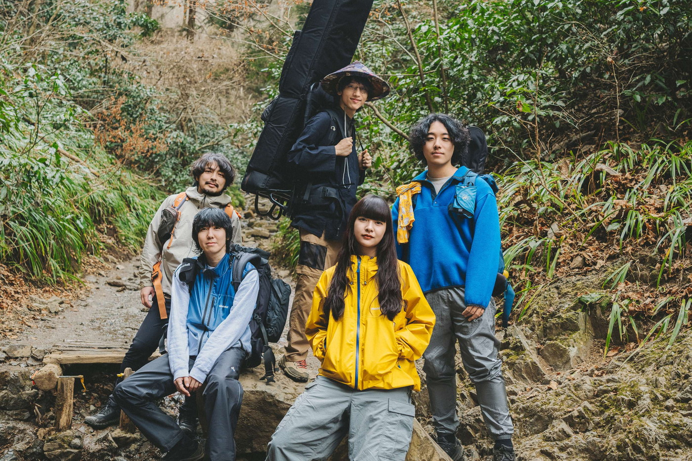 スーパー登山部、1stアルバム『スーパー登山部』収録内容＆ジャケット