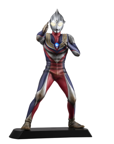 ギミック最高です！ウルトラマン ティガ　STAY AIR 放送開始30周年！ 「ウルトラマンティガ マルチタイプ」が迫力の40cm