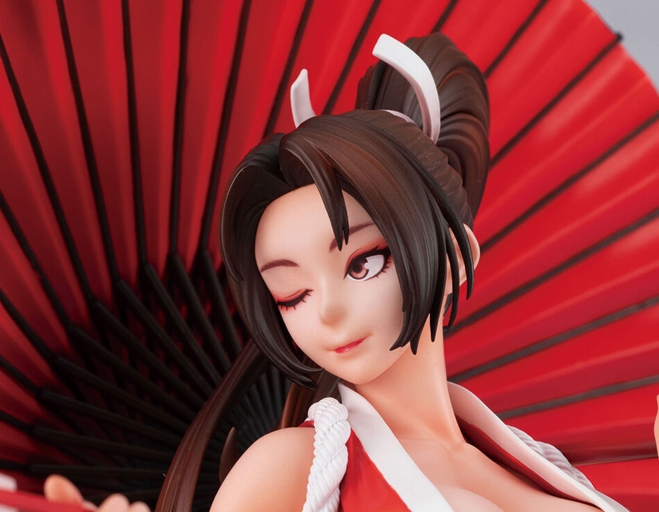 THE KING OF FIGHTERS＞不知火舞のフィギュア 可憐で美しい 健康的な