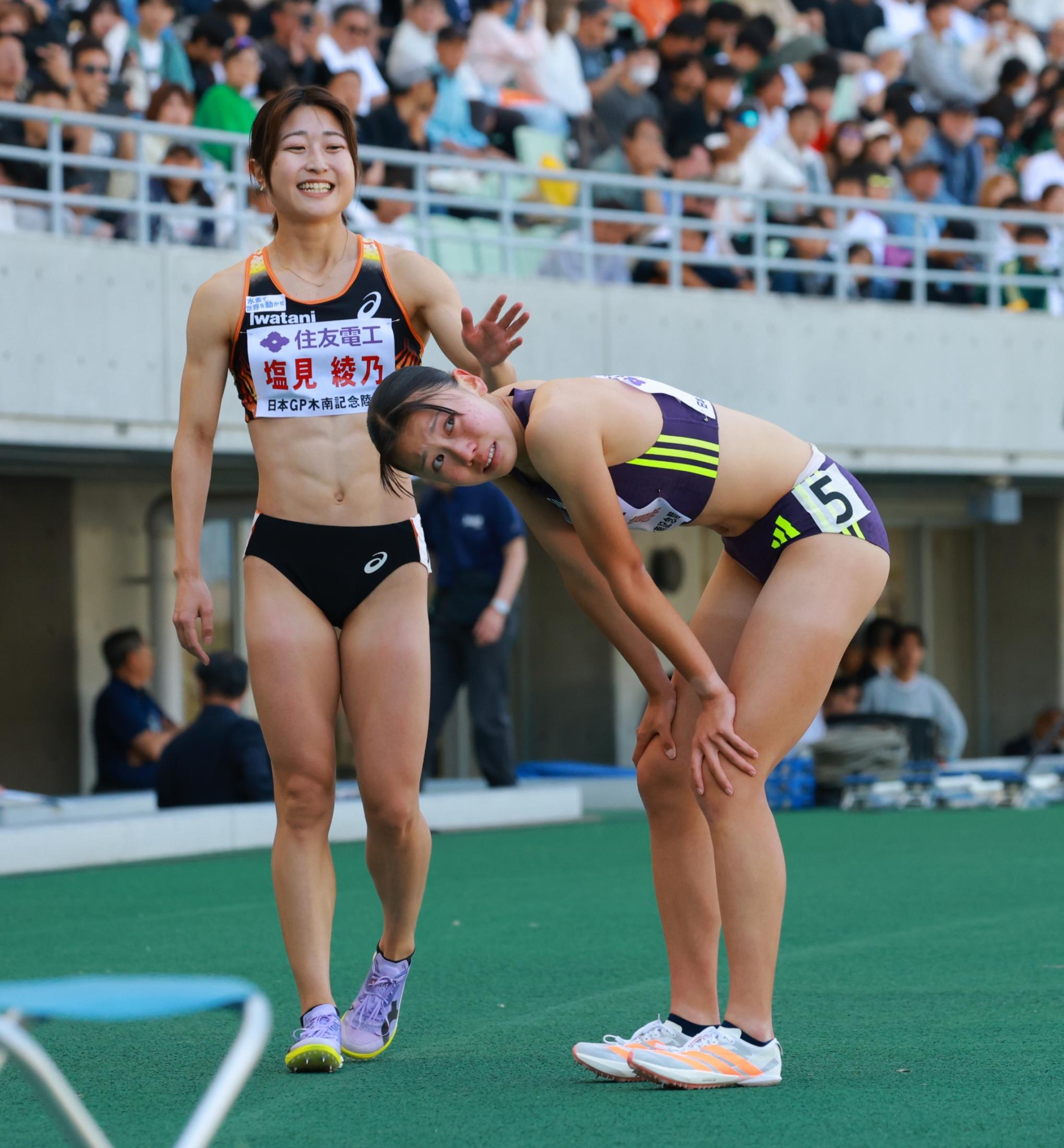 久保凛　号泣　社会人初戦は７位　体調不良の本人に代わって横田コーチが取材対応　女子８００メートル　木南道孝記念