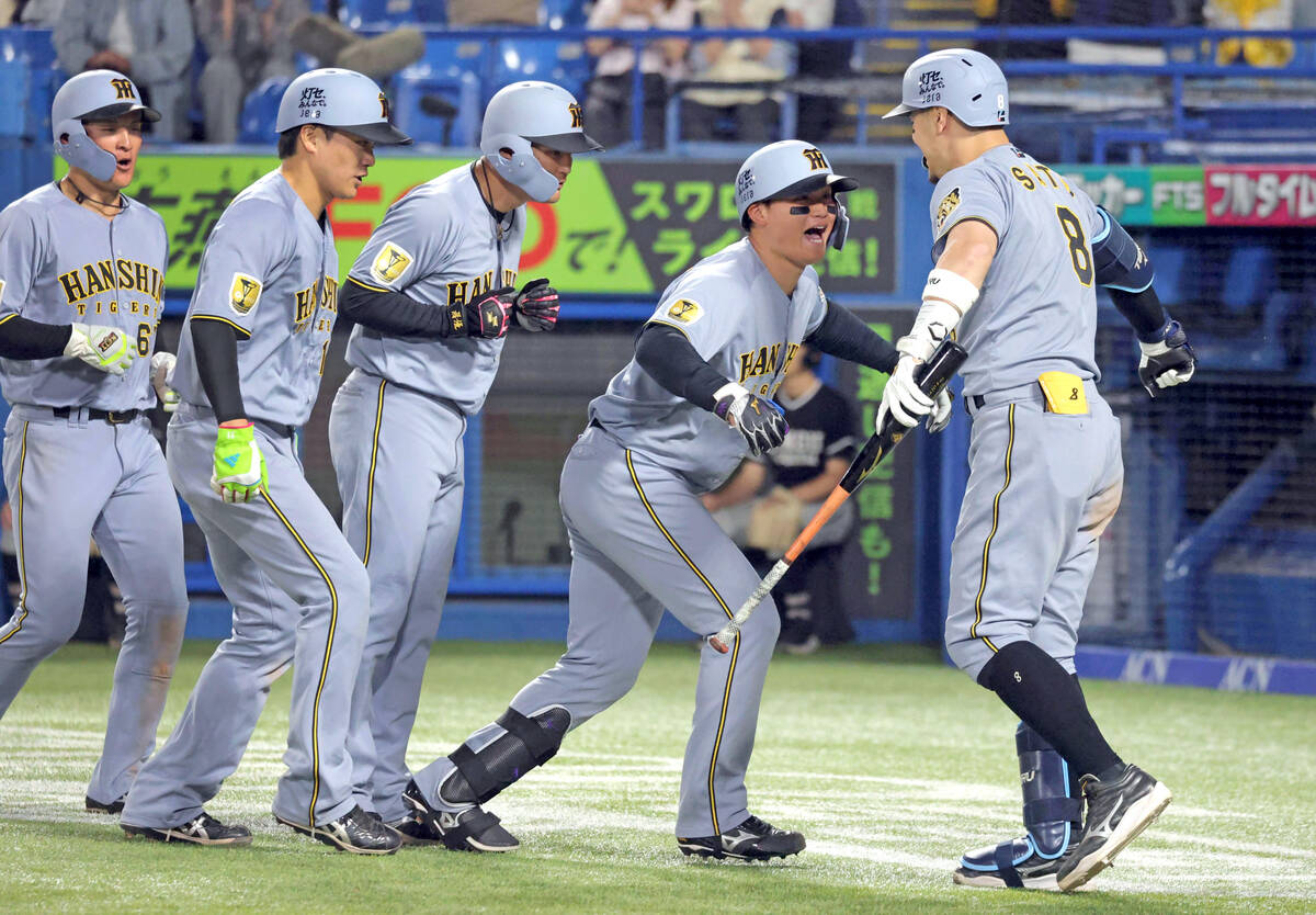 阪神】森下翔太が9回にプロ初の満塁アーチ 新人から4年連続2ケタ