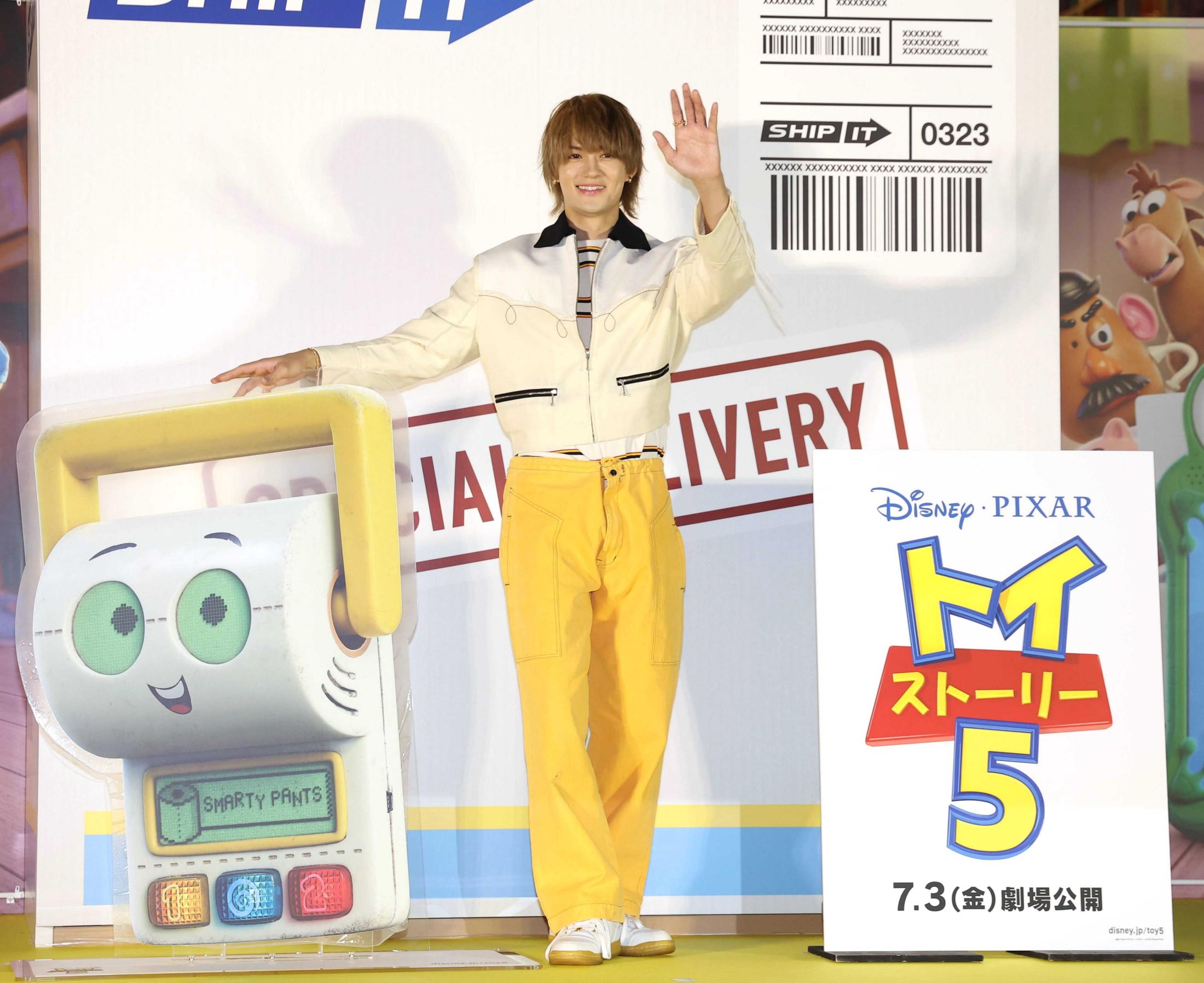 M！LK佐野勇斗 「トイ・ストーリー5」新キャラで声優初挑戦「夢の