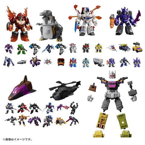 トランスフォーマー ブロッキーズ ディフェンダー Vol.4～6」がタカラ