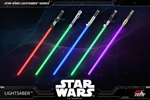 ライトセーバー■フォロー割適用 童友社、「スター・ウォーズ」のライトセーバー5種を6月に発売。劇中の