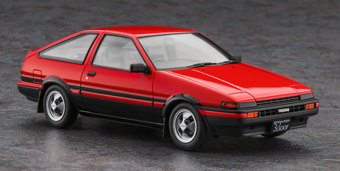 ハセガワ、プラモデル「トヨタ スプリンター トレノ AE86 GT APEX 前期