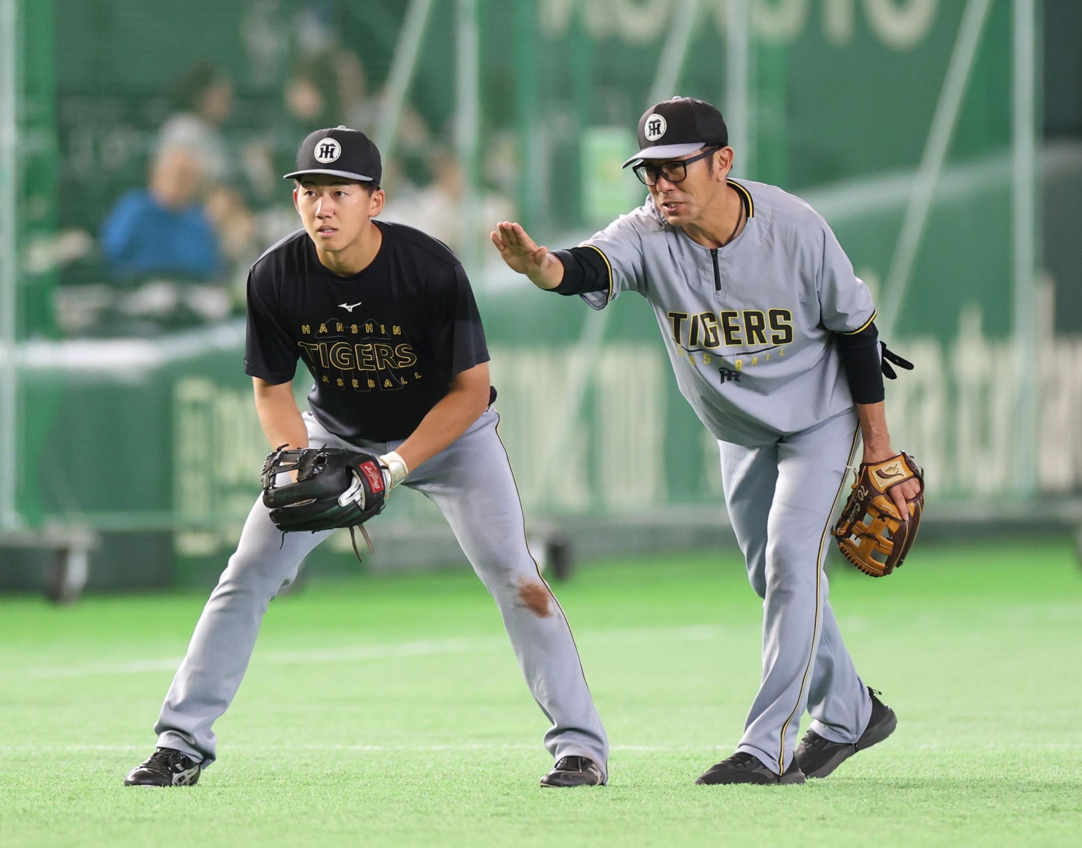 阪神がスタメン大改造 ドラフト1位・立石がプロ初三塁で先発出場 佐藤