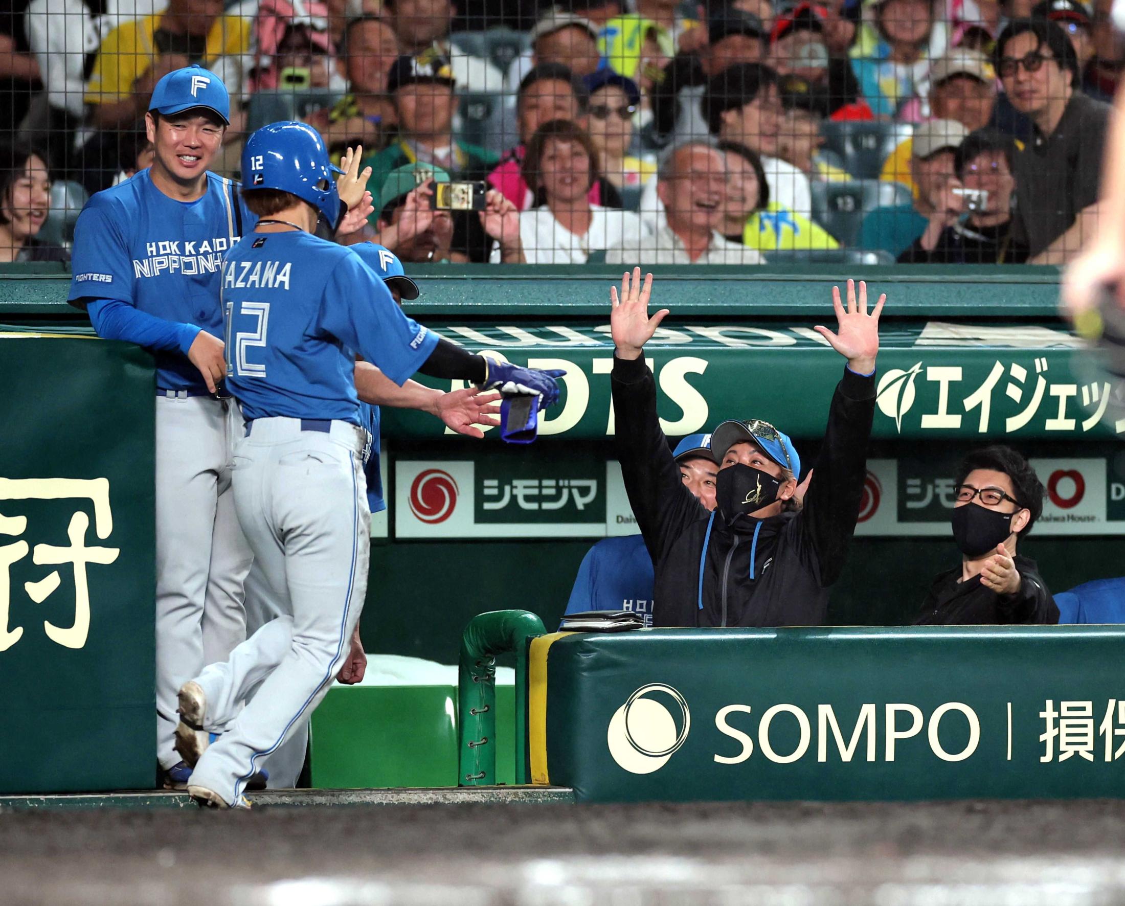 日本ハム・新庄監督「デカいね」古巣阪神に3連勝！就任5年目で初 九