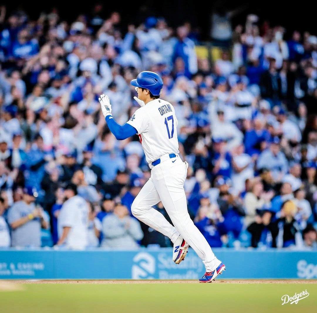 大谷翔平の2戦連発10号弾！観戦のクレイトン・カーショー氏が大興奮