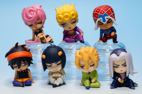 肩ズンFig. ジョジョの奇妙な冒険 黄金の風 Vol.1＆Vol.2」【ガチャ